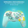 image:imageTurtle Beach Rematch Wireless Controller Rosalina  Officially Licensed for Nintendo Switch 2 Nintendo Switch  TMR Thumbsticks Customizable RGB Rechargeable BatteryRosalina Teal