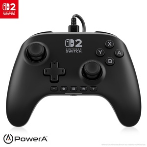 image:imagePowerA Advantage Wireless Controller for Nintendo Switch 2  Kirby Puff Officially Licensed Hall Effects Mappable Buttons Pro Controller C Button Motion ControlsBlack