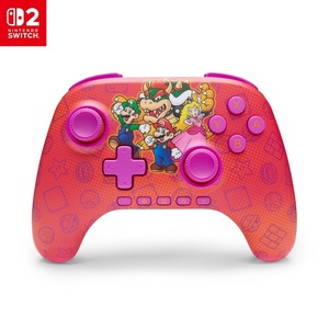 image:imagePowerA Advantage Wireless Controller for Nintendo Switch 2  Kirby Puff Officially Licensed Hall Effects Mappable Buttons Pro Controller C Button Motion ControlsMario and Friends