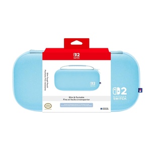 image:imageHORI Slim Tough Pouch Light Blue Carrying Case for Nintendo Switch 2  Officially Licensed by Nintendo