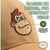 image:imageDonkey Kong Baseball Hat Baseball Cap Tan Hats for Men Adult Hats Adjustable Hat Mens Women Baseball Caps Cotton
