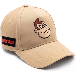image:imageDonkey Kong Baseball Hat Baseball Cap Tan Hats for Men Adult Hats Adjustable Hat Mens Women Baseball Caps Cotton