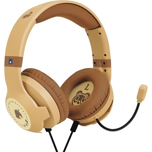 image:imageHORI Gaming Headset Wood Brown for Nintendo Switch 2  Officially Licensed by Nintendo