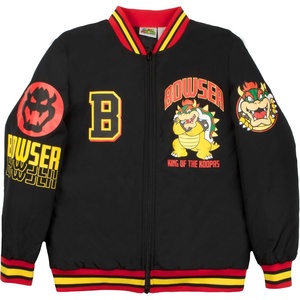 image:imageNintendo Super Mario Bomber Jacket for BoysBowser Black